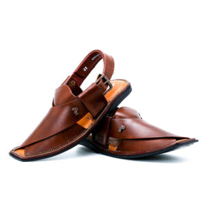 Classic Peshawari Sandals : F-24  Brown