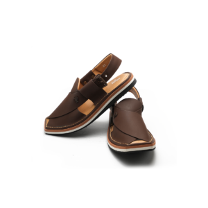 Kaptaan Peshawari Sandals : F-43 Brown