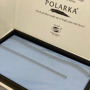 Embroidered Patch Work Light Blue