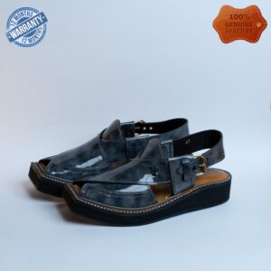 Kaptaan Peshawari Sandals : F58 Grey