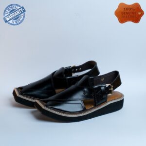 Kaptaan Peshawari Sandals : F21 Black