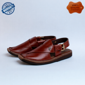 Kaptaan Peshawari Sandals : F-24 Maroon Classic Flat