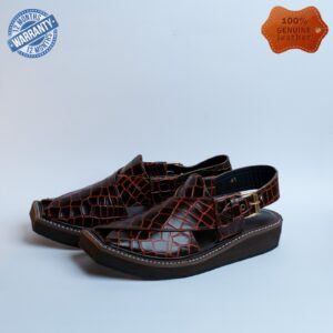 Kaptaan Peshawari Sandals : F-57 Cherry Limited Edition